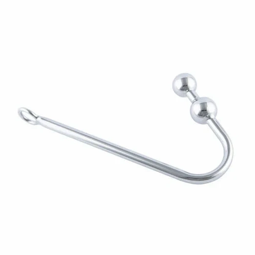 Steel Hook Pleasurable Anal Balls Stainless Two 4417 0703